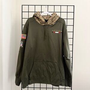 NFL Olive and Camo Hoodie
